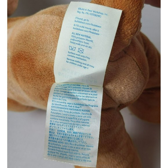 Build A Bear Workshop BAB Triceratops Brown Plush Dinosaur 14” Stuffed Animal - Picture 8 of 8